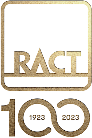 RACT 100 year logo